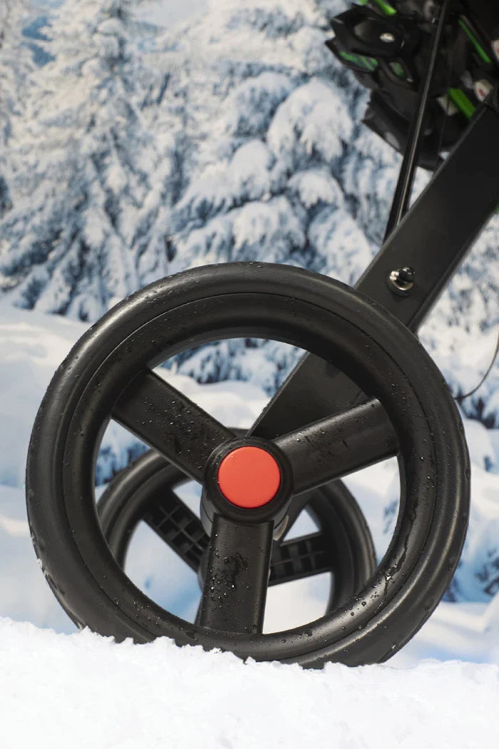wheels on ski bag