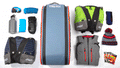 Ski bag filled up