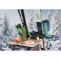 tray for snacks on ski backpack